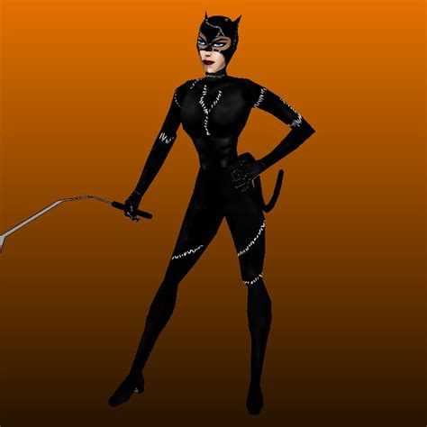 Batman Papercraft Catwoman