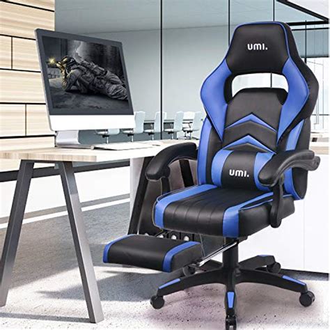 Die tester empfehlen den stuhl für seinen „hohen sitzkomfort, schränken aber ein, dass er nur für personen „bis ca. Umi. by Amazon - Gaming Stuhl Bürostuhl Schreibtischstuhl ...