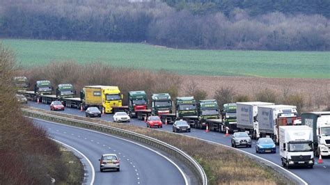 Brexit Operation Brock Lorry Park A256 Trial Too Little Too Late Bbc News