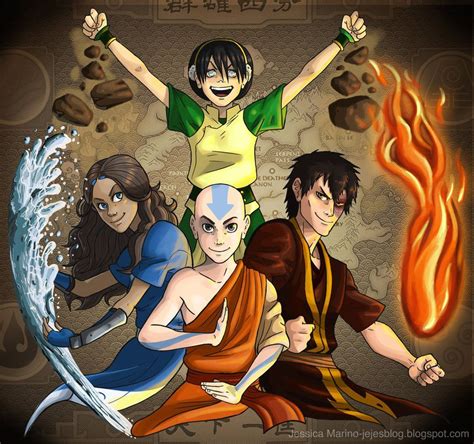 The Four Elements Avatar The Last Airbender Art Avatar The Last