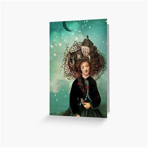 Sleeping Beautys Dream Greeting Card For Sale By Catrinarno Redbubble