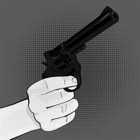Royalty Free Hand Holding Gun Clip Art Vector Images