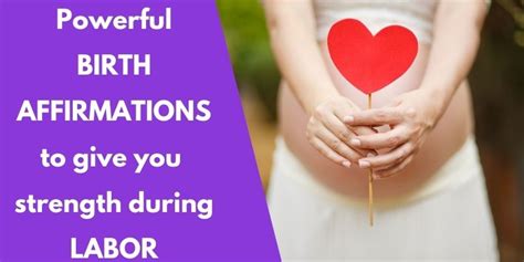 44 Positive Birth Affirmations To Empower You During Labor