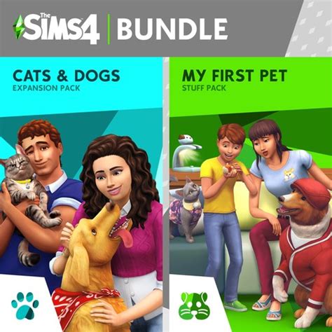 The Sims 4 Cats And Dogs Plus My First Pet Stuff Bundle Deku Deals