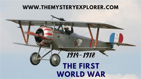 The First World War 1914 1918 The Mystery Explorer