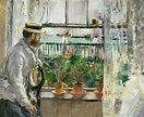 Eugène Manet on the Isle of Wight, 1875 by Berthe Morisot