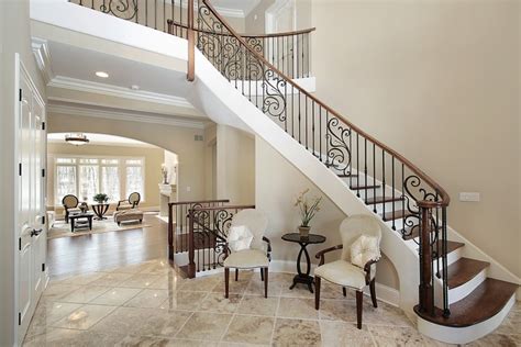 Amazing Luxury Foyer Design Ideas Photos With Staircases