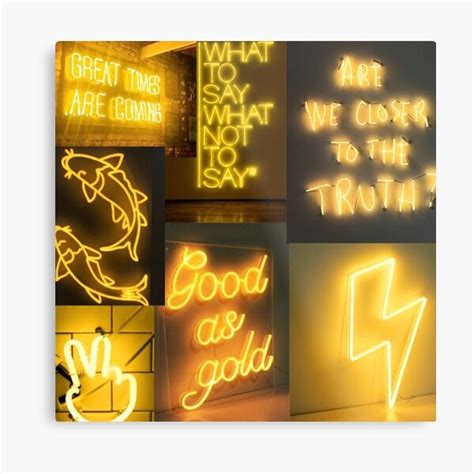 Yellow Aesthetic Wallpaper Collage Neon Juventu Dugtleon
