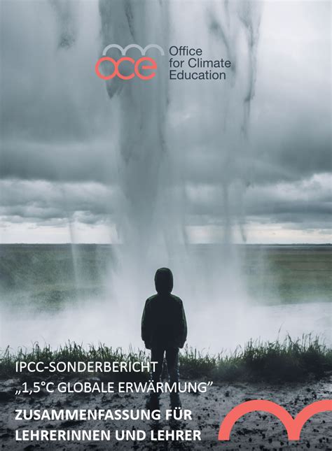 ipcc sonderbericht „1 5°c globale erwärmung” zusammenfassung für lehrerinnen und lehrer