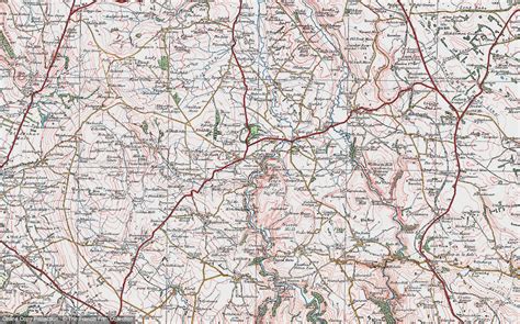 Historic Ordnance Survey Map Of Ecton 1923 Francis Frith