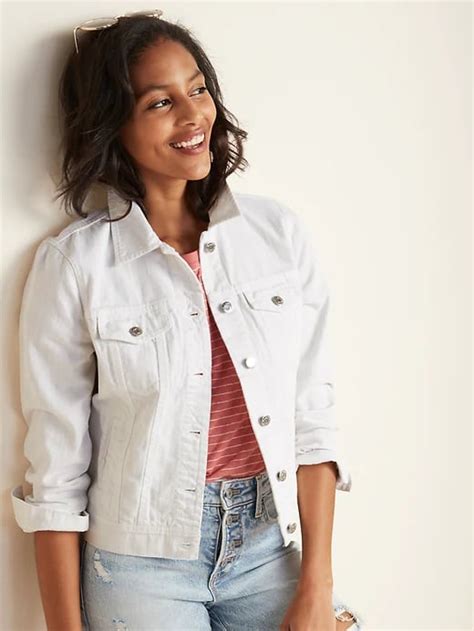 Old Navy White Jean Jacket Best Lightweight Jackets From Old Navy