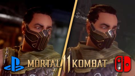 Mortal Kombat 11 Nintendo Switch Vs Ps4 Comparison Part 2 Youtube