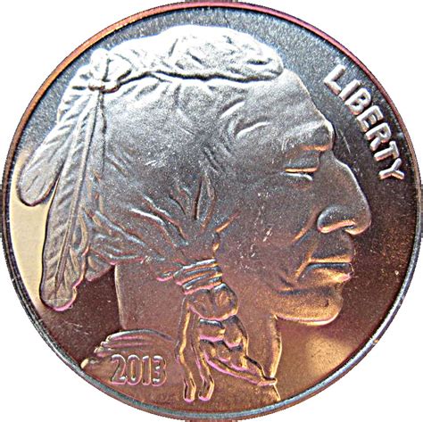 1 Oz Silver Silvertowne Mint Buffalo Nickel United States Numista