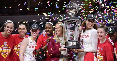Ncaaw Led By Owusu Maryland Wins Fourth Big Ten Tournament Title Swish Appeal