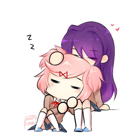 Snuggle Time Ddlc Literature Club