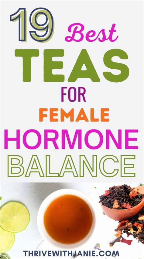 The Best Tea For Hormone Balance Thrive With Janie