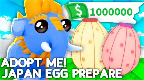 How To Prepare For The Adopt Me Japan Egg Update Release Roblox Adopt