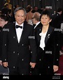 Ang Lee and Jane Lin attending the 85th Annual Academy Awards held at ...