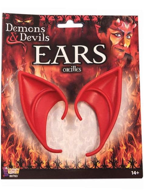 Demon Ears Costume Accessory Reed Ears Devil Halloween Costume Ears
