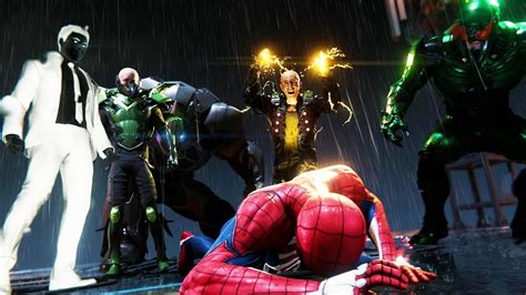 Spider Man Ps4 All Bosses And Ending With Secret Bosses And Secret