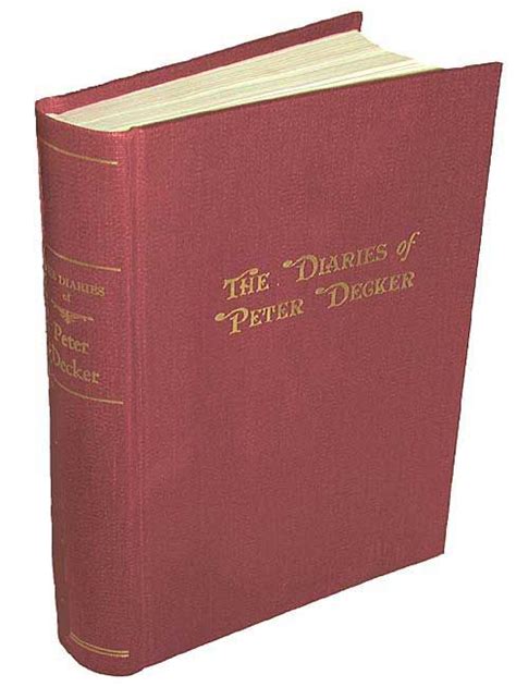 Old World Auctions Auction 103 Lot 639 The Diaries Of Peter
