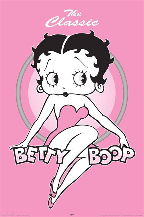 Betty Boop Betty Boop Posters Betty Boop Pink Betty Boop Art