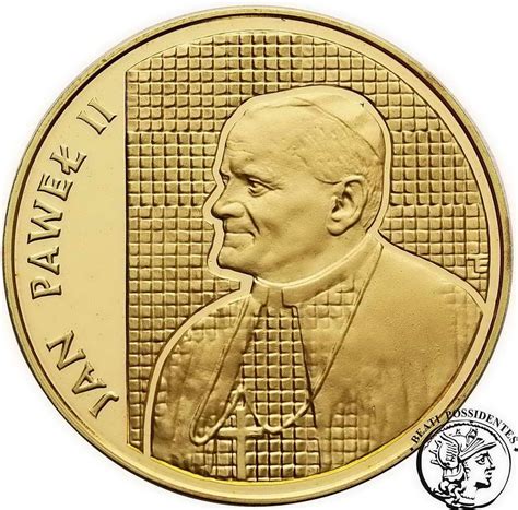 polska prl 10000 złotych 1989 jan paweł ii kratka st l l archiwum niemczyk pl