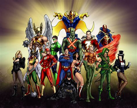 The Original Justice League By Randomality85 On Deviantart