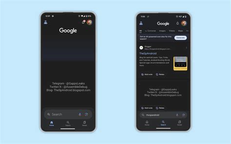 Google Testează o Schimbare de Design În Aplicația Android