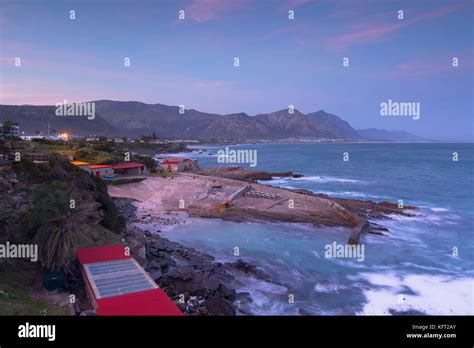 Hermanus At Sunset Western Cape South Africa Stock Photo Alamy