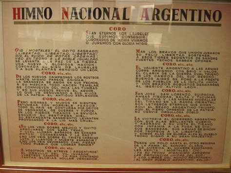 Cuantas Estrofas Tenia El Himno Nacional Argentinoel Original
