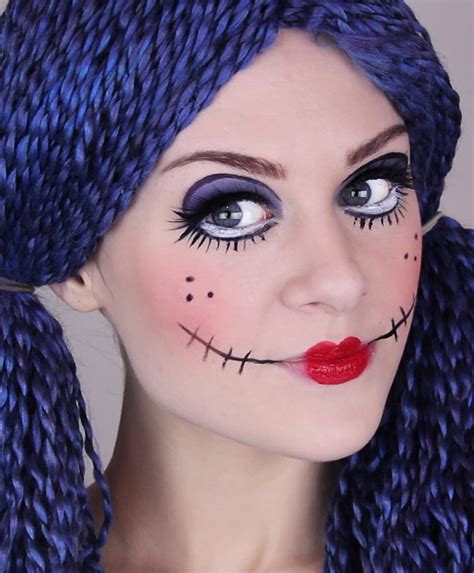 Whats New Womnly Beauty Doll Makeup Halloween Halloween Costumes Makeup Scary Doll Makeup