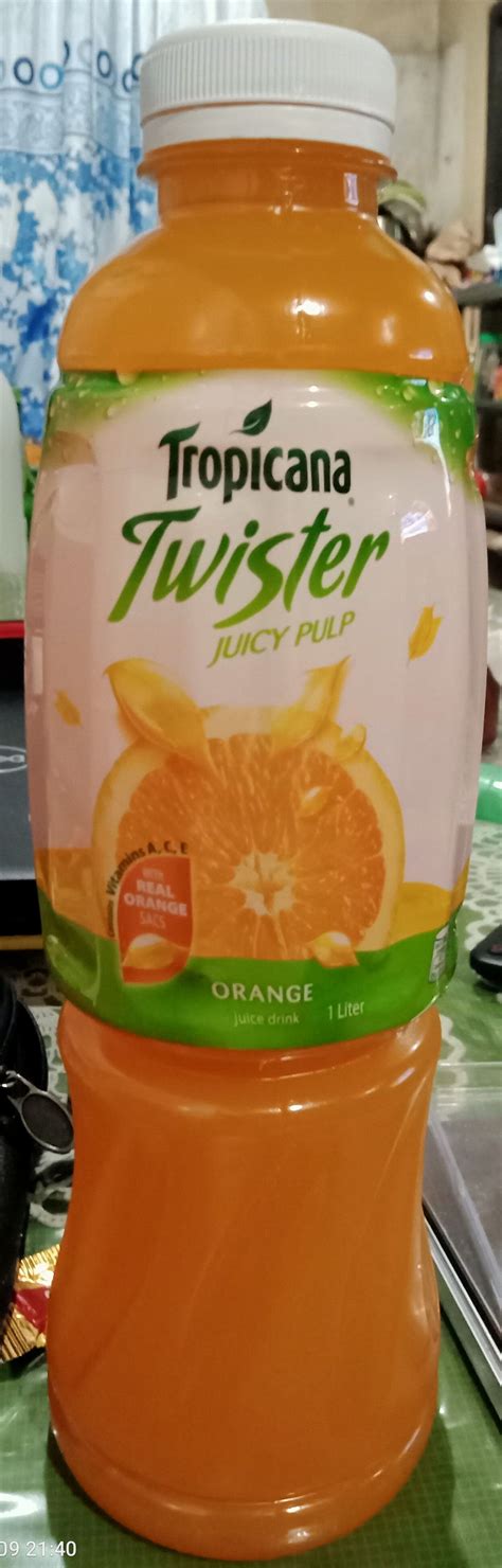 Tropicana Twister Juicy Pulp Pepsi Cola 1 Liter