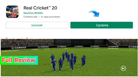 Real Cricket 20 New Update Launch Full Review Rc 20 New Update Real