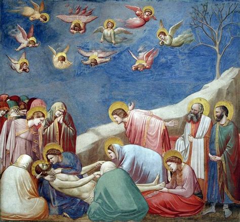 Deuil Du Christ Giotto ️ Fr Giotto
