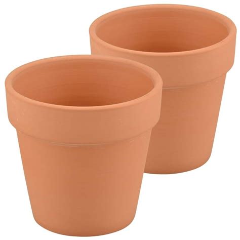 35 In Terra Cotta Clay Pots 2 Ct Packs Clay Pots Terra Cotta