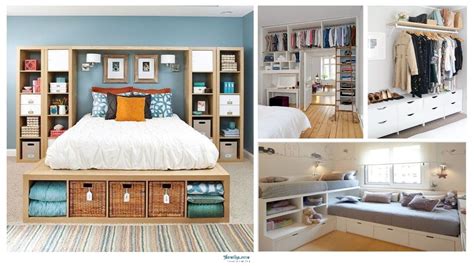 38 Easy And Clever Organize Bedroom Storage Ideas In 2020