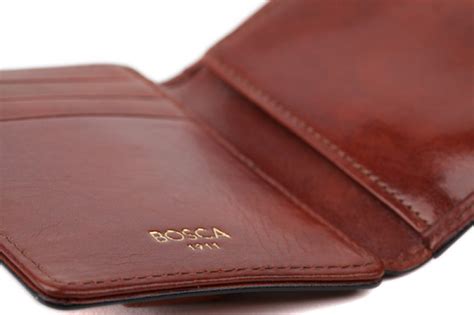 Shop our wide variety of products at the lowest online prices. Bosca Mens Old Leather Front Pocket ID Wallet w/Card Slots Money Clip | eBay
