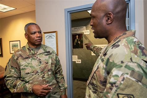 Dvids Images Army National Guard Csm Visits Usafmcom Image 1 Of 3