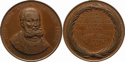 Anhalt-Bernburg Bronzemedaille 1830 Alexius Friedrich Christian 1796 ...