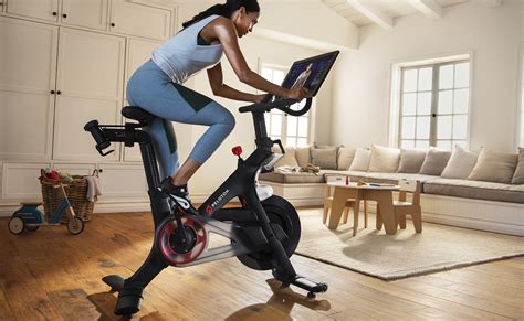 The Peloton Exercise Bike Helps You Sweat At Home