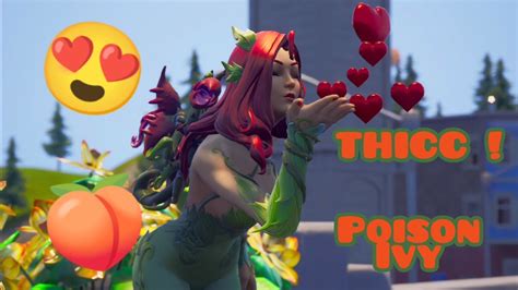 POISON IVY Is THICC Fortnite BOOTY Showcase YouTube