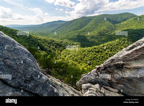 Views From The Top Of The Buzzard Rock Hike On Massanutten Mountain In