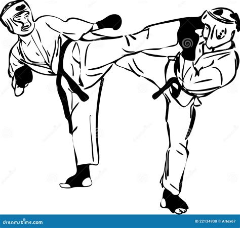 Karate Kyokushinkai Martial Arts Sports Stock Photo Image 22134930