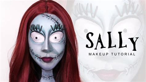 Sally Nightmare Before Christmas Halloween Makeup Tutorial Shonagh