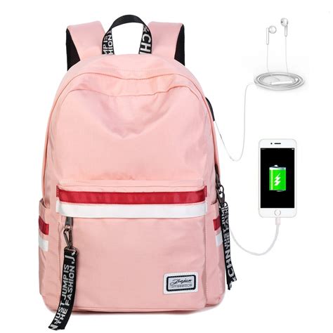 Back To School Backpacks For Girls Book Bags Travel Backpack With Usb