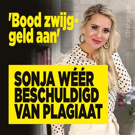 Sonja Bakker wéér beschuldigd van plagiaat Bood zwijggeld aan Ditjes en Datjes