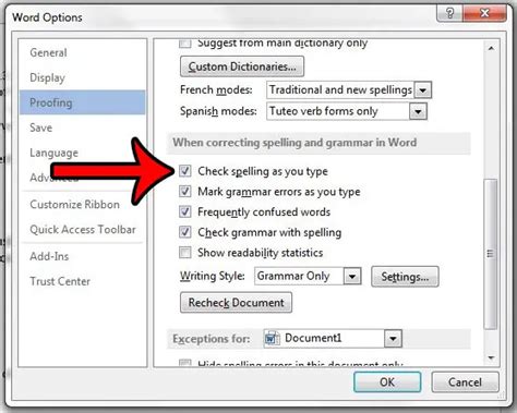 How To Turn On Automatic Spell Check In Word 2013 Solve Your Tech