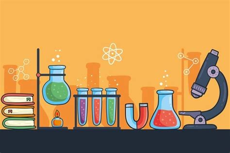 Premium Vector Hand Drawn Science Background Science Background