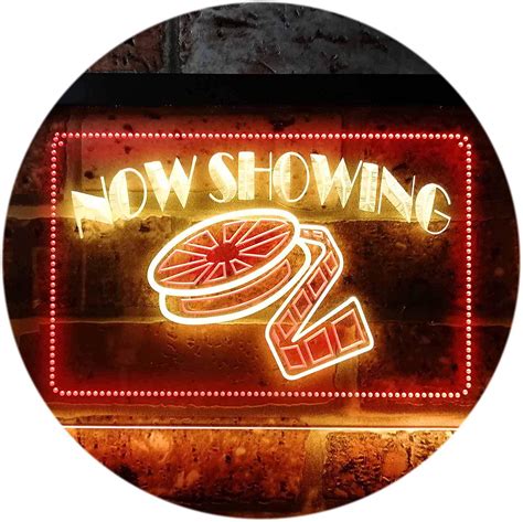 Movie Film Theater Now Showing Led Neon Light Sign Way Up Ts